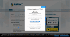 Desktop Screenshot of format.com.pl