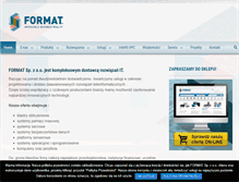 Tablet Screenshot of format.com.pl